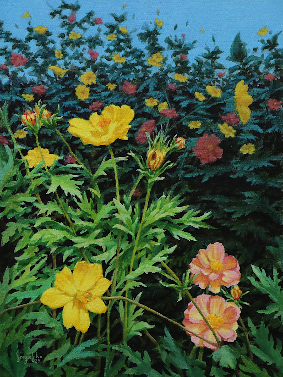 About Me Cosmic Flowers